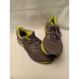 Asics Gel-Lyte33 2 Women's Size 8.5 Running Shoes Gray Purple Neon